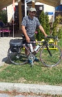 Ivan Benc kree na put od Pregrade do Srbije biciklom