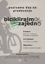 Predavanje "Biciklirajmo zajedno"